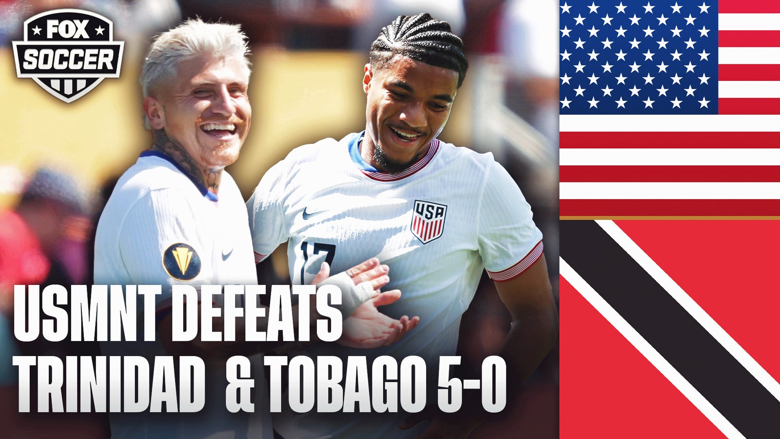 USMNT vs Trinidad and Tobago recap: Diego Luna, Jack McGlynn impress in Gold Cup opener | FOX Soccer