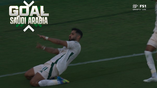 Saleh Al-Shehri scores PK in 21'  to give Saudi Arabia a 1-0 lead over Haiti
