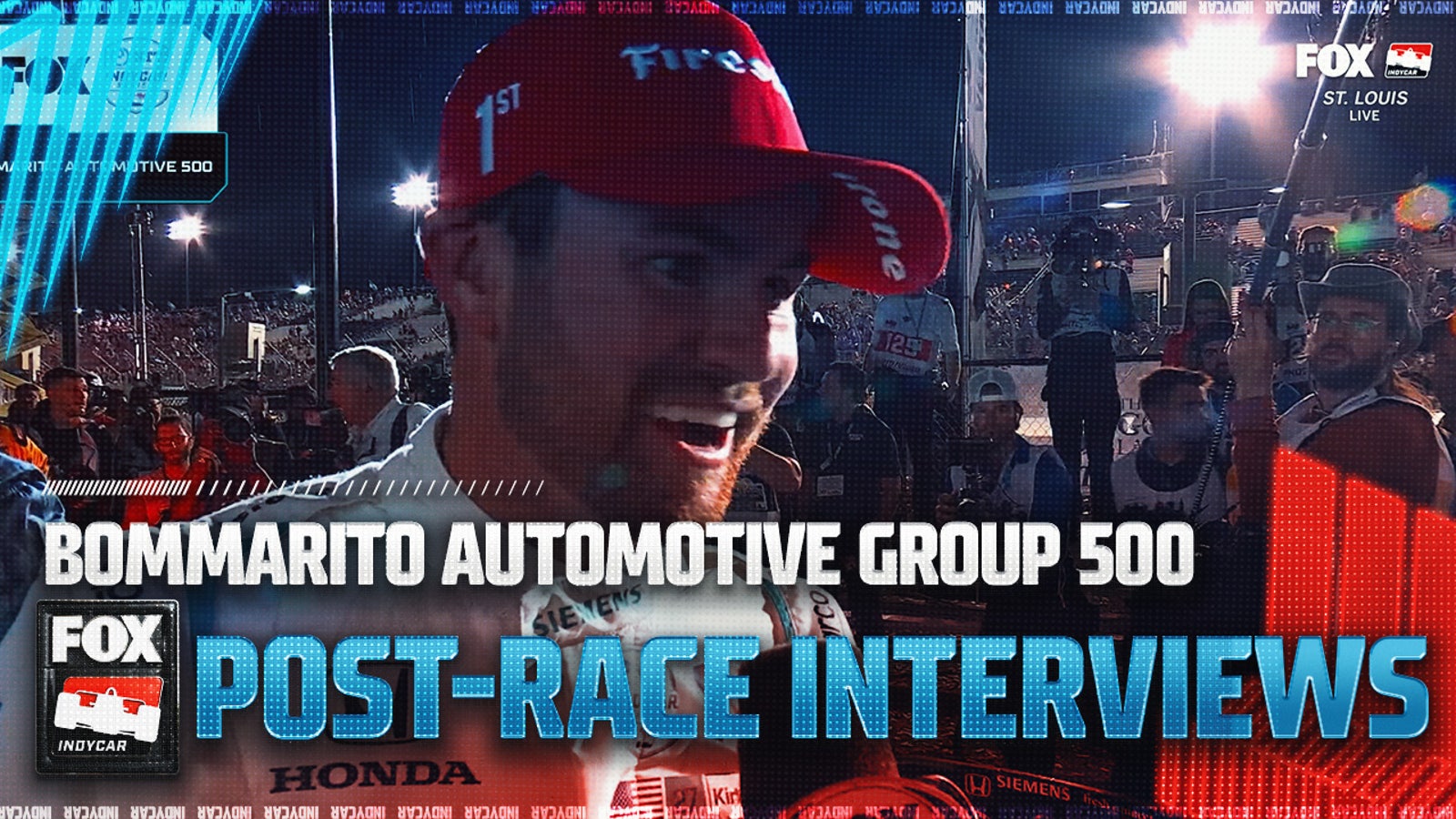 Kyle Kirkwood and more post-race interviews from Bommarito Automotive Group 500