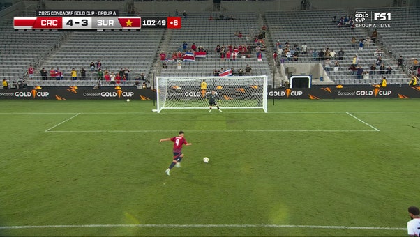 Manfred Ugalde's superb penalty finish seals Costa Rica's victory over Suriname