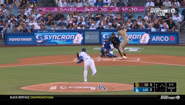 Dodgers' Shohei Ohtani makes starting pitching debut vs. Padres