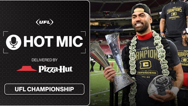 Best Hot Mic Moments of UFL Championship delivered by Pizza Hut | United Football League