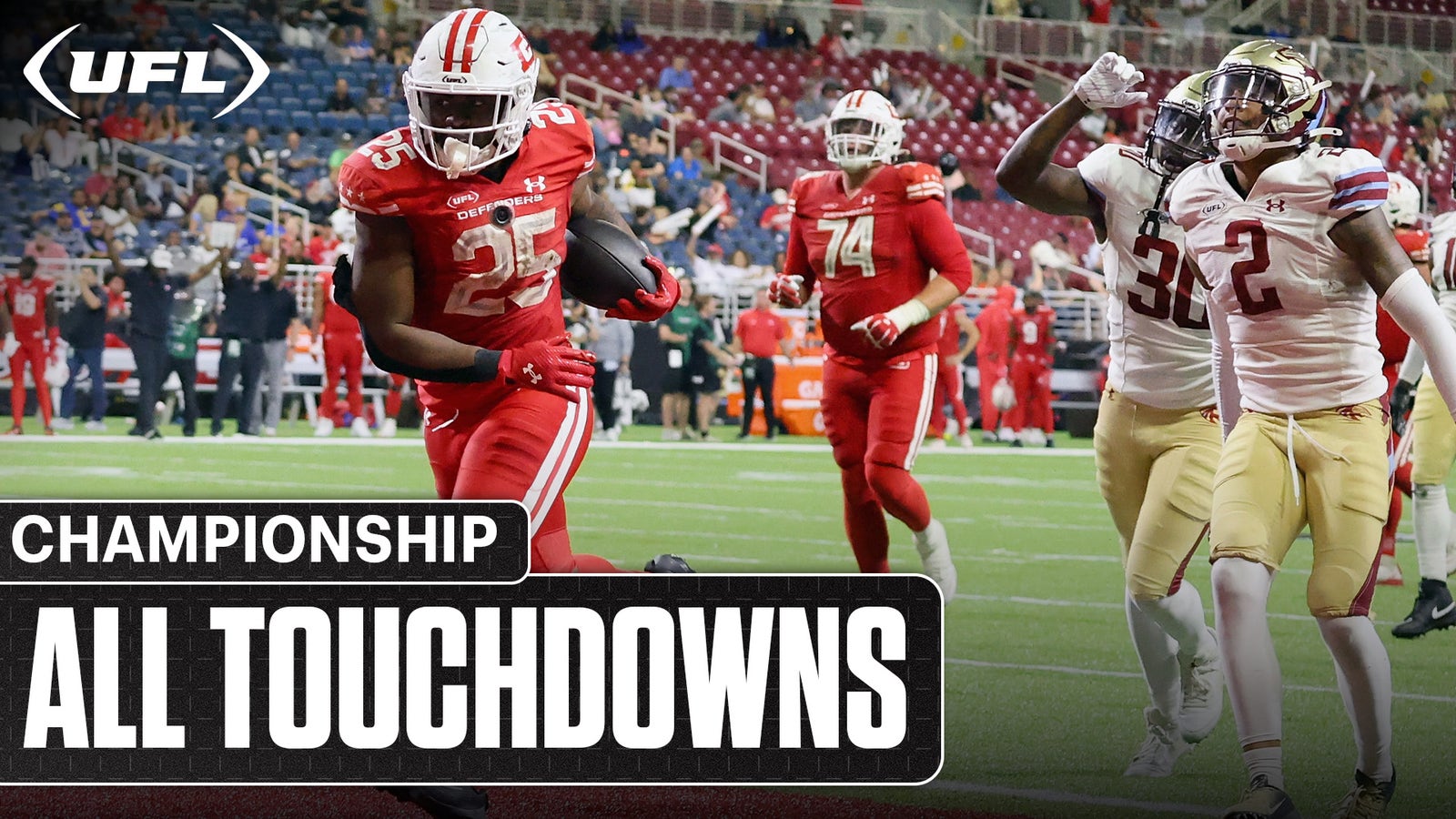 Every Touchdown from the 2025 UFL Championship Game