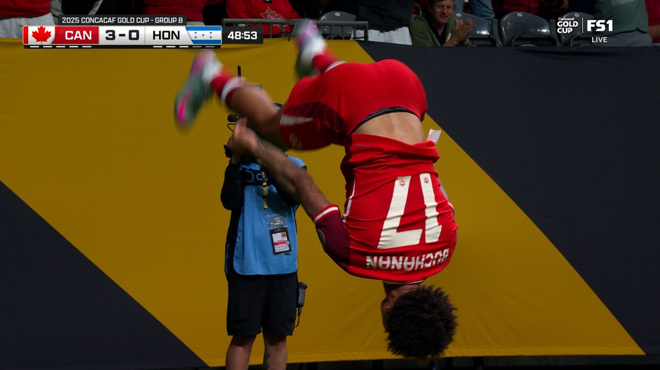 Tajon Buchanan scores a goal in 48' to give Canada a 3-0 lead over Honduras