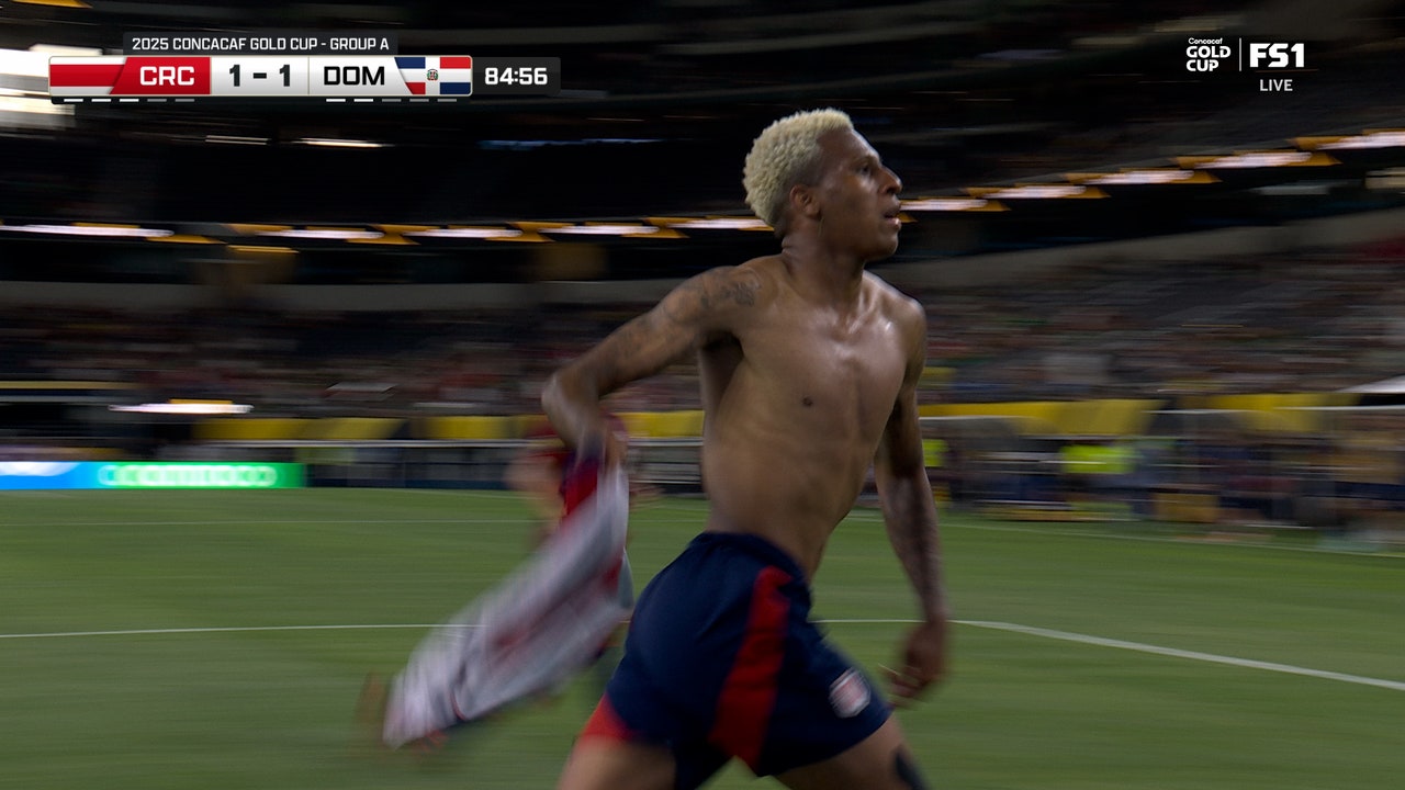 Josimar Alcocer scores late to give Costa Rica 2-1 lead over Dominican Republic