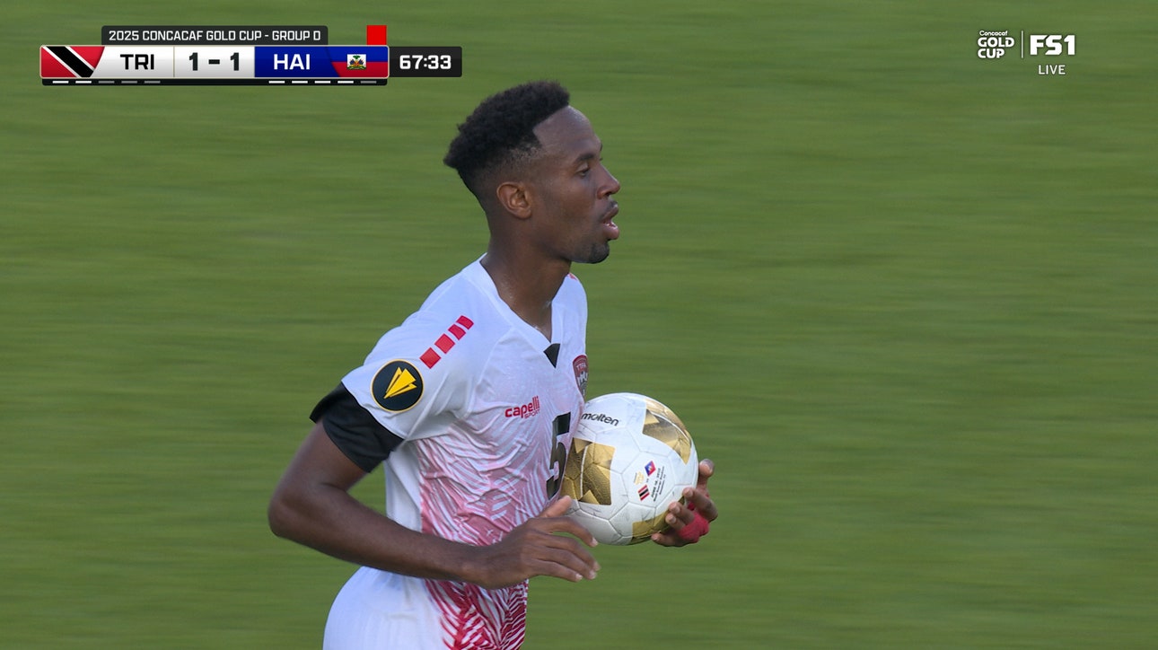 Justin Garcia's header gives Trinidad and Tobago the equalizer vs. Haiti