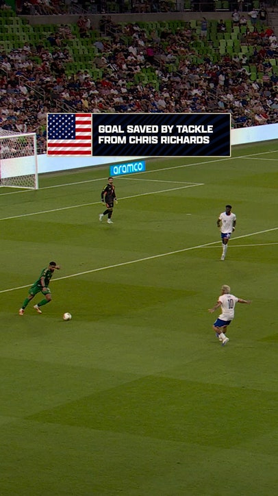 USMNT's Chris Richards makes incredible tackle to prevent goal vs. Saudi Arabia