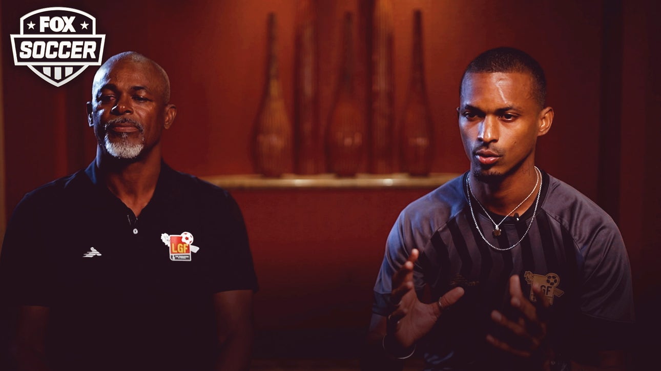Father-son duo Jocelyn and Johan Angloma look to lead Guadeloupe to success in Gold Cup