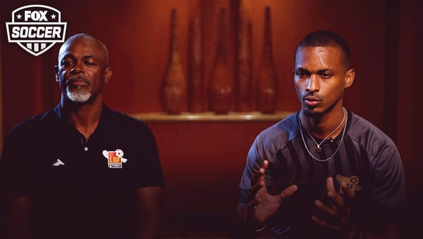 Father-son duo Jocelyn and Johan Angloma look to lead Guadeloupe to success in Gold Cup