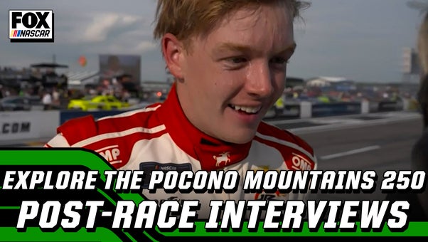 Connor Zilisch, Dale Earnhardt Jr. and more post-race interviews from Pocono | NASCAR on FOX