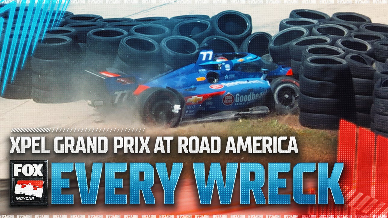 EVERY WRECK from XPEL Grand Prix at Road America | INDYCAR on FOX