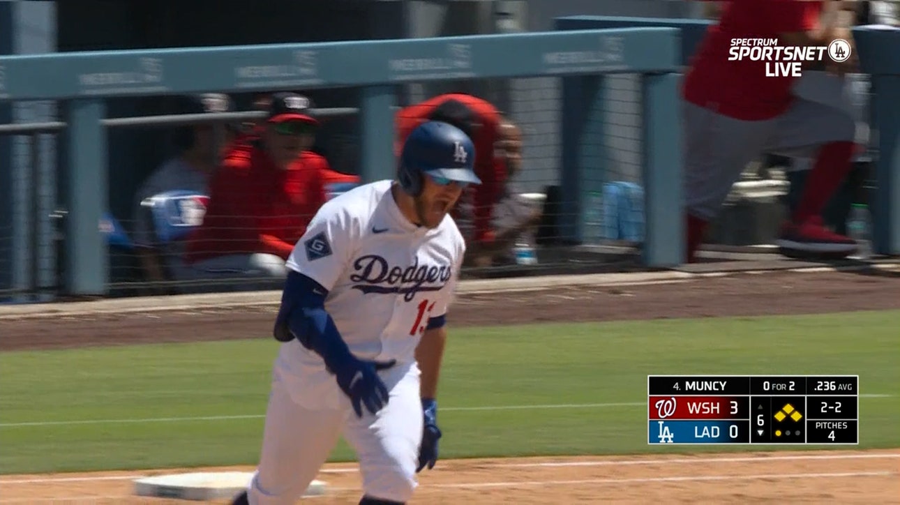 Max Muncy hits grand slam, giving Dodgers lead over Nationals