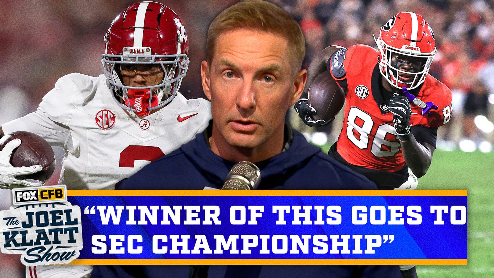 Alabama & Georgia in Joel Klatt’s top games that will shape the 2025 season