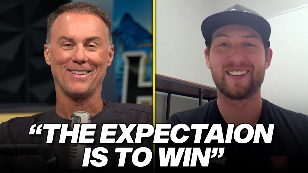 Chase Briscoe breaks down how he secured his first Cup win with JGR to Kevin Harvick!