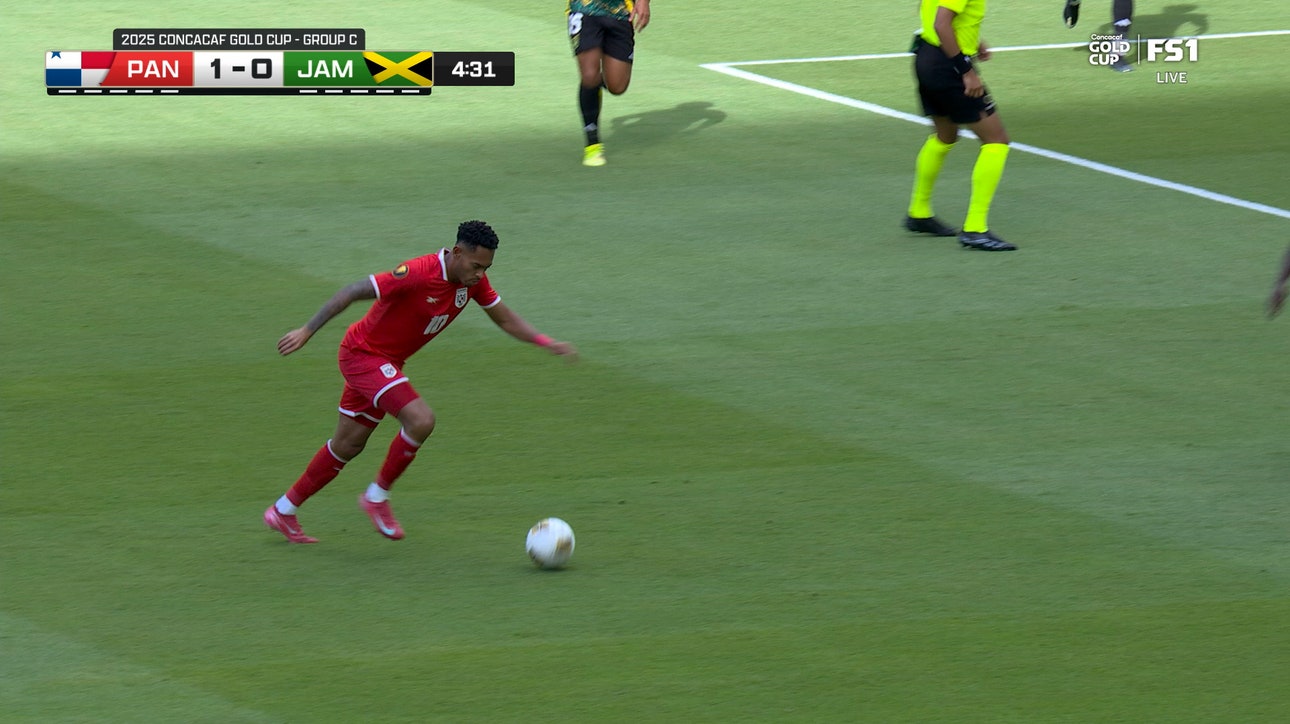 Ismael Diaz scores to give Panama an early lead over Jamaica | Concacaf Gold Cup