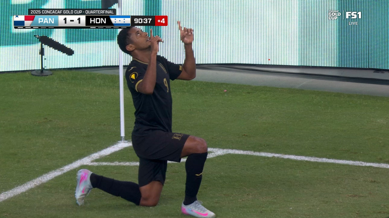 Anthony Lozano scores equalizer, leveling Honduras 1-1 against Panama