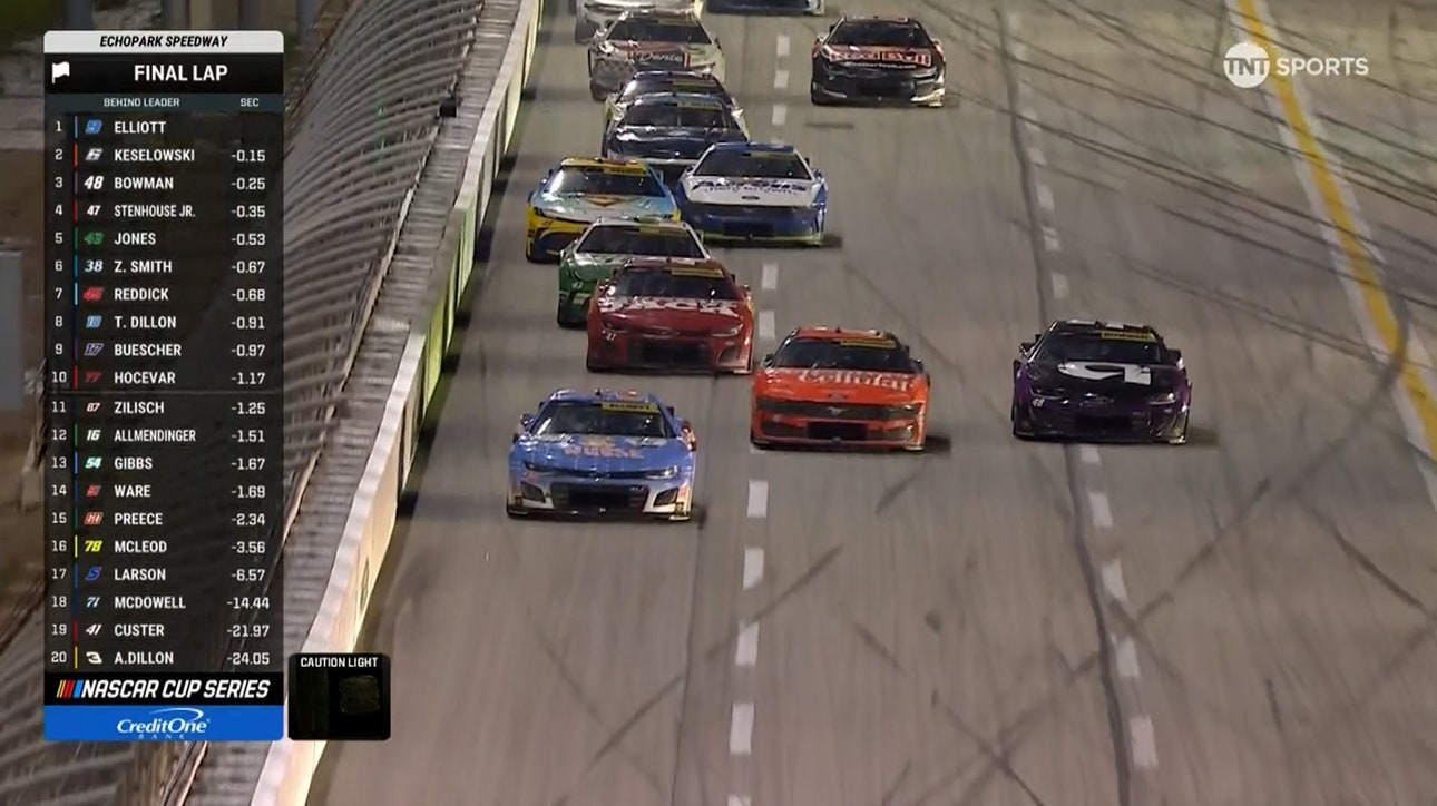 FINAL LAPS: Chase Elliott takes checkered flag at Quaker State 400 Available at Walmart | NASCAR on FOX