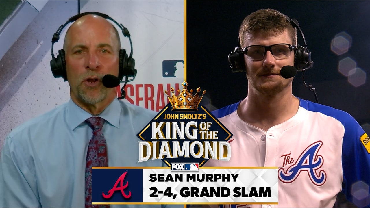 Atlanta Braves' Sean Murphy recaps GRAND SLAM in win vs. Phillies | King of the Diamond