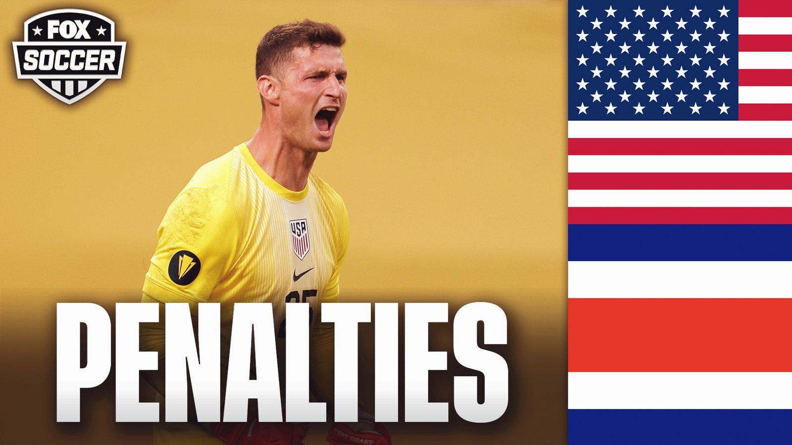 Estados Unidos vs. Costa Rica Sanciones completas | 2025 Kankaf Gold Cup Quarters | Fútbol