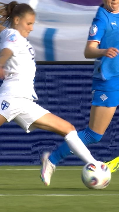 Katariina Kosola strikes the first goal of UEFA Women's Euro 2025! ⚽