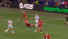 Norway takes a 2-1 lead over Switzerland after an own goal by Julia Stierli