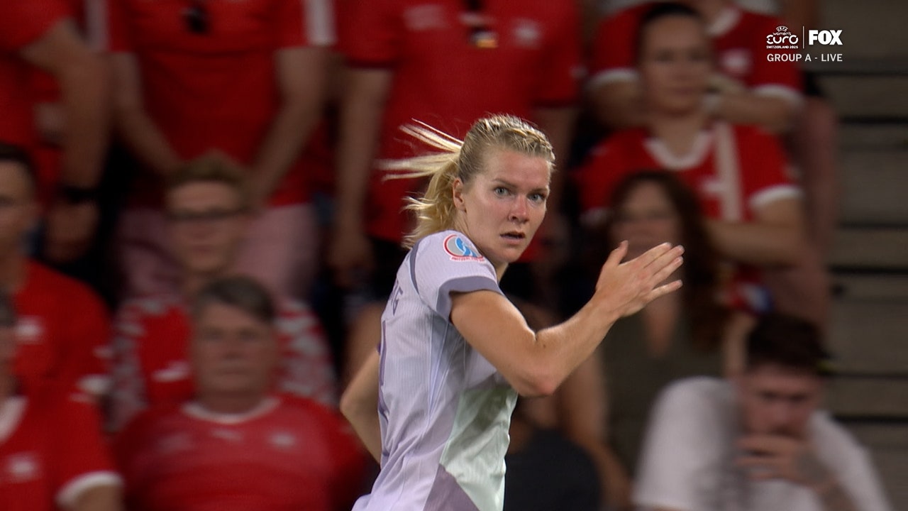 Ada Hegerberg's header evens the score against Switzerland | UEFA Women's Euro 2025