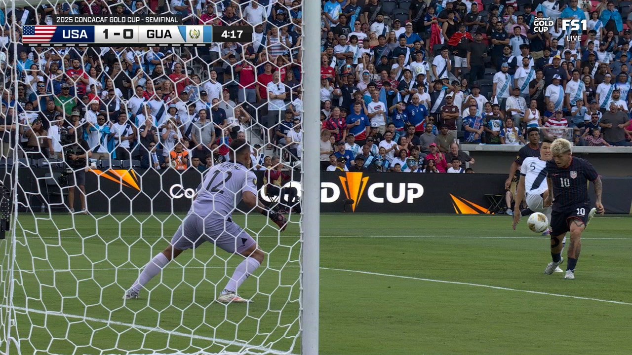 Diego Luna pounces on rebound opportunity as USMNT grab lead over Guatemala 