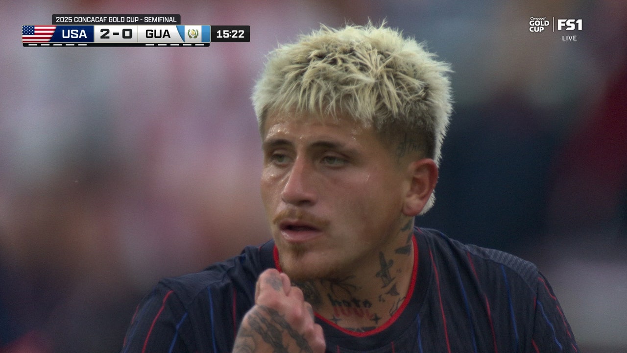 USMNT's Diego Luna scores his SECOND goal vs. Guatemala | Concacaf Gold Cup