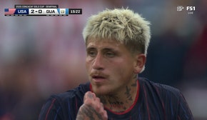 USMNT's Diego Luna scores his SECOND goal vs. Guatemala | Concacaf Gold Cup