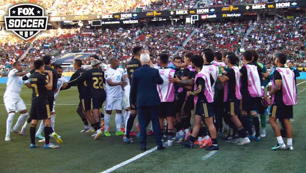 Tempers flare during Mexico vs. Honduras in the Gold Cup Semifinal | FOX Soccer