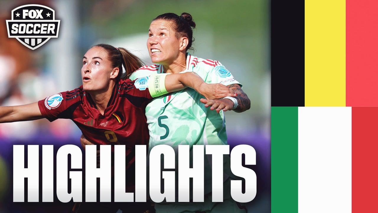 Belgium vs. Italy UEFA Women's Euro 2025 Highlights | FOX Soccer