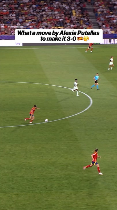 Alexia Putellas finds the back of the net, giving Spain 3-0 lead over Portugal