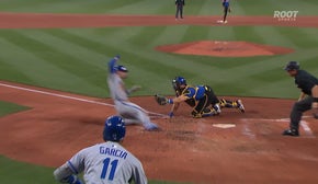 Bobby Witt Jr. makes incredible slide to avoid tag at home plate to extend Royals' lead vs. Mariners