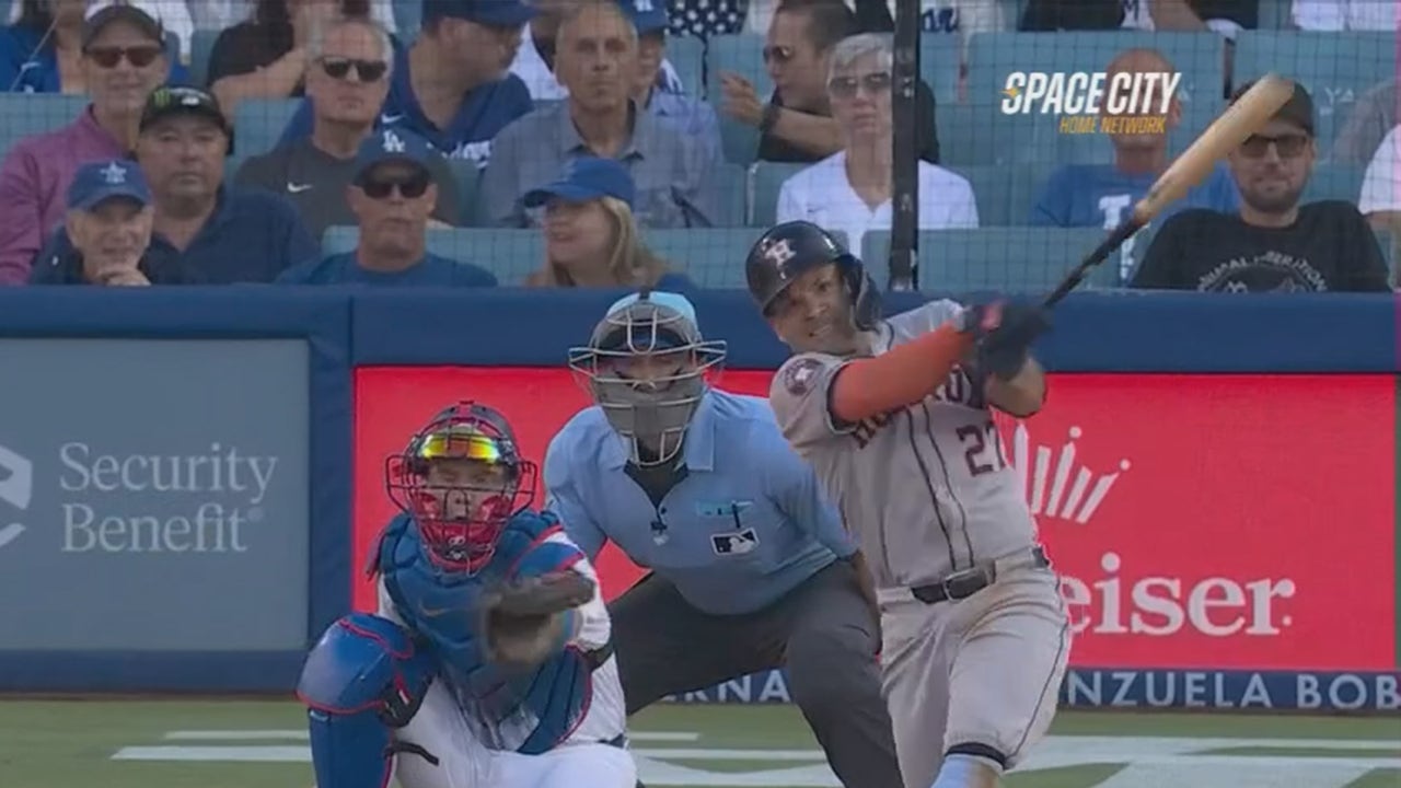 Jose Altuve hits HR to extend Astros' lead vs. Dodgers