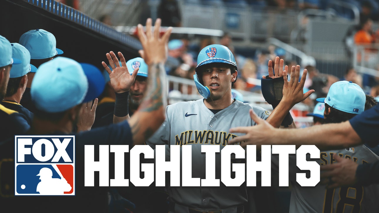 Brewers vs. Marlins Highlights | MLB on FOX