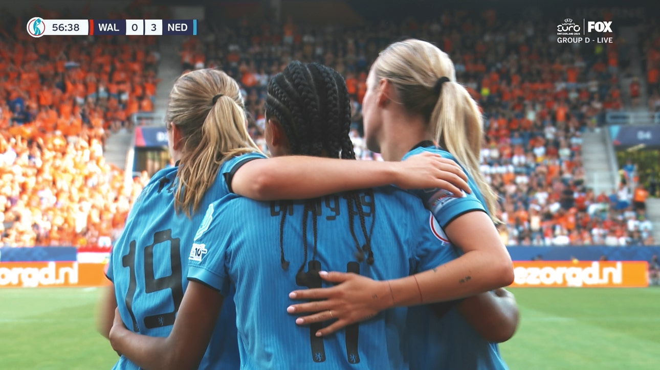 Esmee Brugts goal gives Netherlands 3-0 lead over Wales