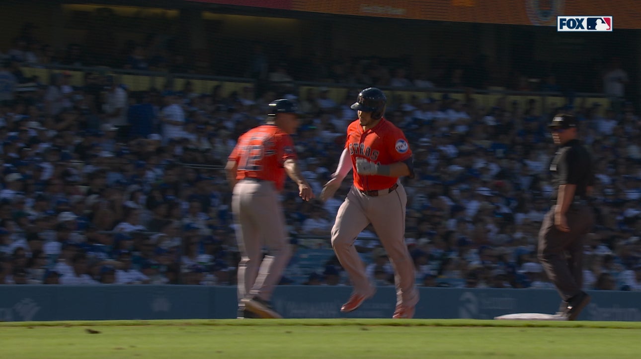 Astros' Yainer Diaz belts HR to extend lead vs. Dodgers