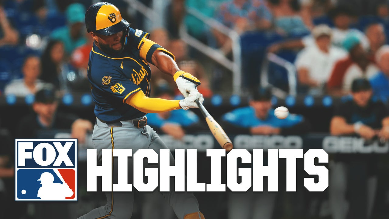 Brewers vs. Marlins Highlights | MLB on FOX