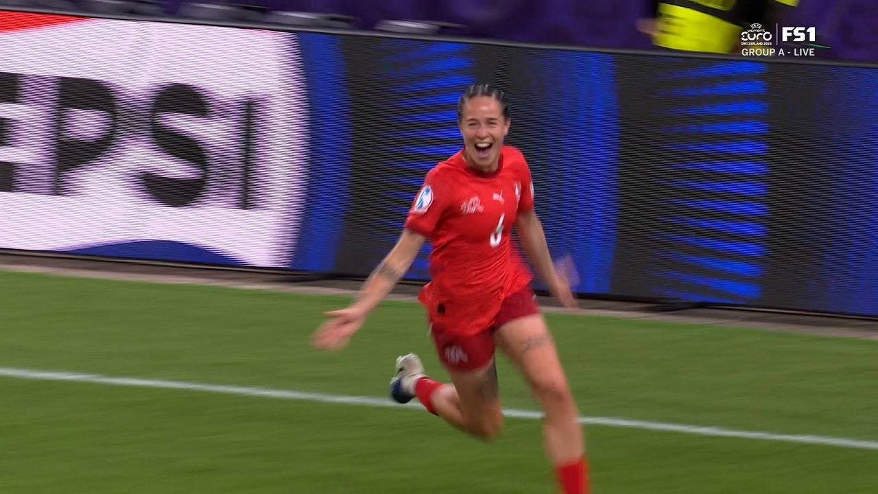 Geraldine Reuteler's goal gives Switzerland the lead over Iceland