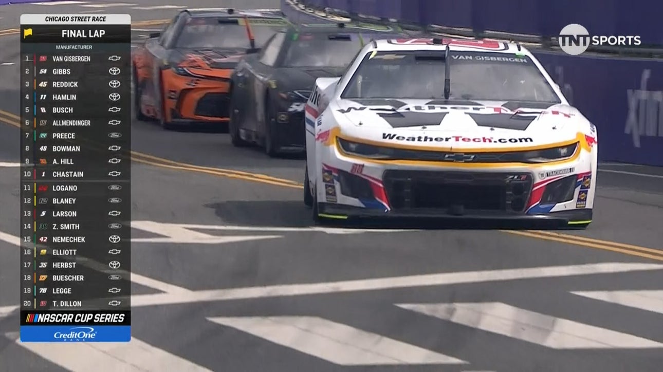 FINAL LAPS: Shane Van Gisbergen wins Grant Park 165 at Chicago Street Course | NASCAR on FOX