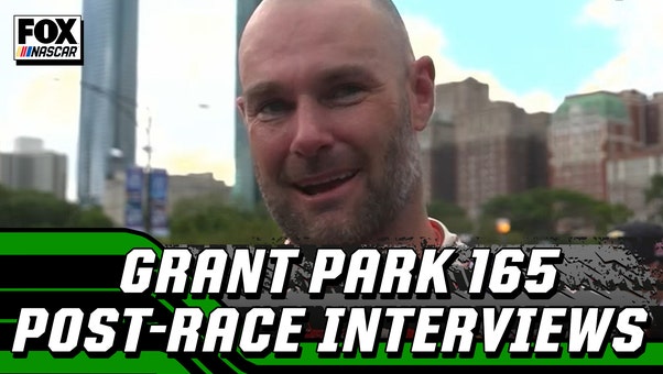 Shane Van Gisbergen and more post-race interviews from the Grant Park 165 | NASCAR on FOX