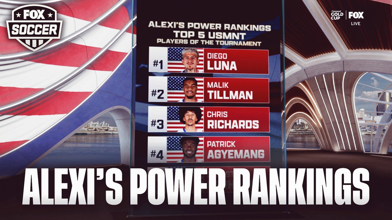 Diego Luna leads Alexi Lalas' Top 5 USMNT Players at 2025 Gold Cup | FOX Soccer
