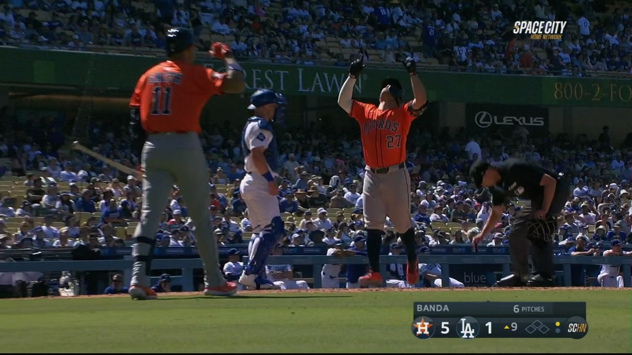 Jose Altuve's solo home run seals Astros' 5-1 win over Dodgers
