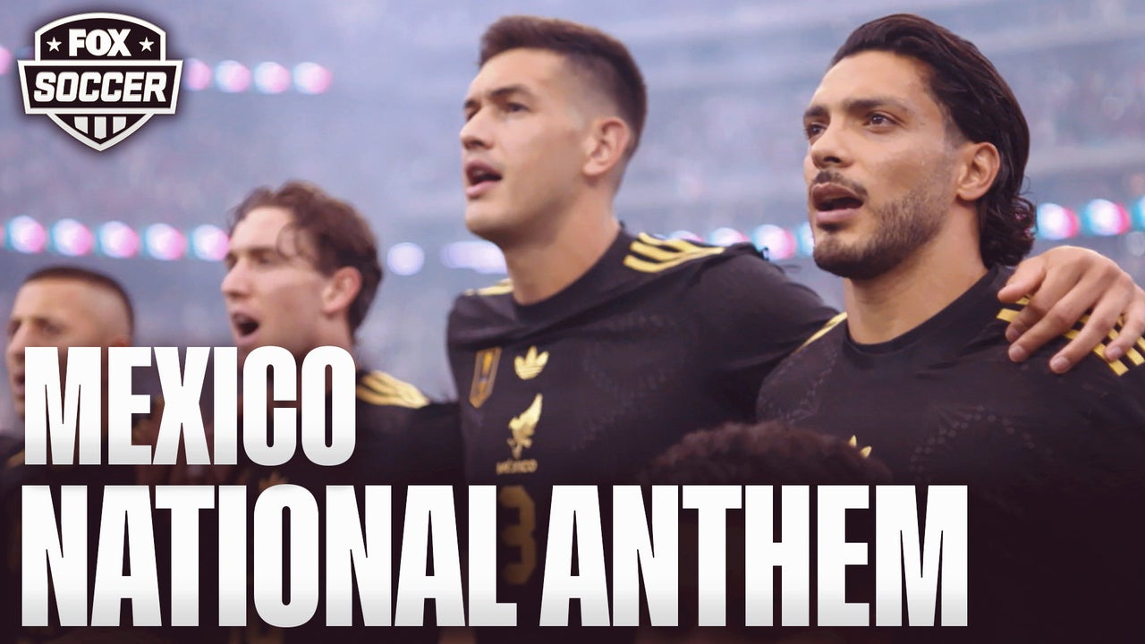 Mexico's National Anthem ahead of Concacaf Gold Cup Final vs. United States | FOX Soccer