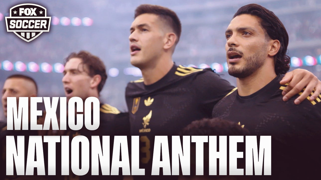 Mexico's National Anthem ahead of Concacaf Gold Cup Final vs. United States | FOX Soccer