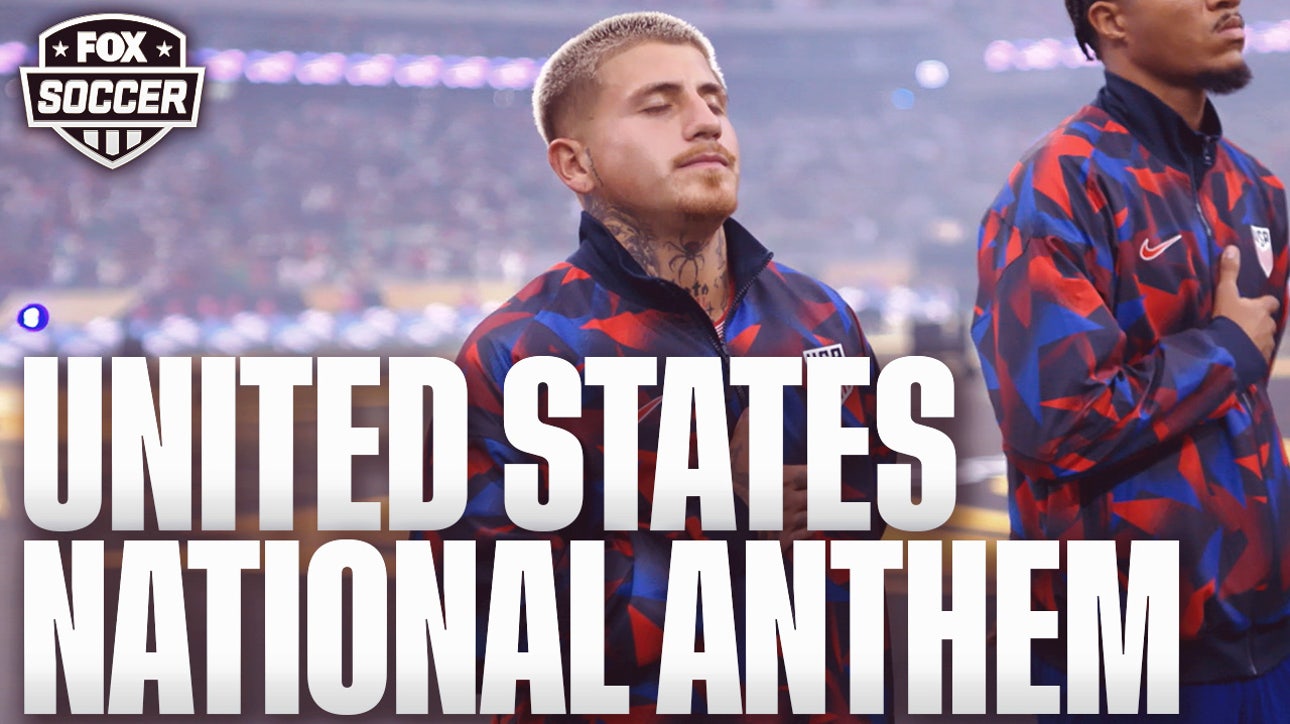 United States' National Anthem ahead of Gold Cup Final vs. Mexico | FOX Soccer