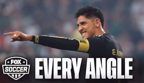 EVERY ANGLE of Edson Alvarez's GAME-WINNING goal vs. USA in the Gold Cup Final | FOX Soccer