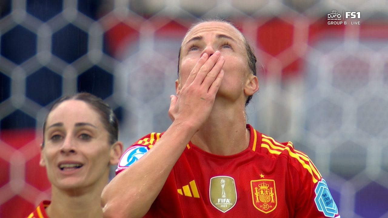 Irene Paredes' header gives Spain a 2-1 lead over Belgium | UEFA Women's Euro 2025