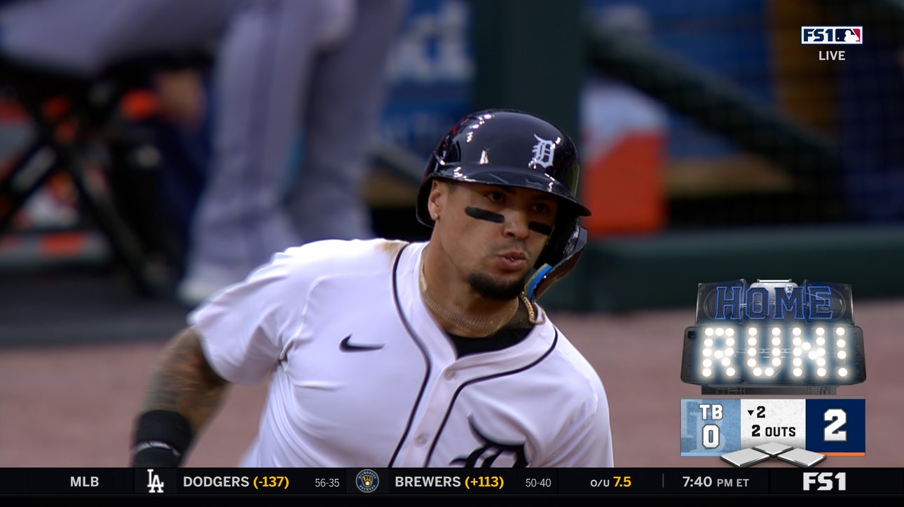 Javier Báez's home run gives Tigers early lead over Rays