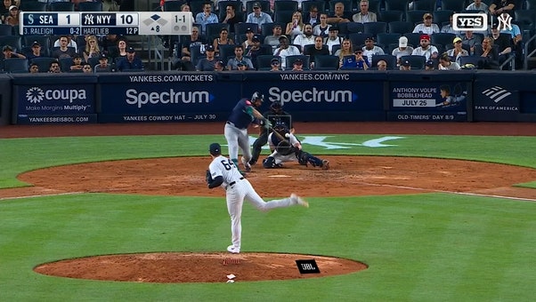 Mariners' Cal Raleigh crushes 36th home run vs. Yankees